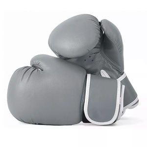 Guantes de Kickboxing Personalizados 2026 con Logotipo, para Adultos, de Cuero Genuino con Agarre, Guantes de Entrenamiento - Product Image 3