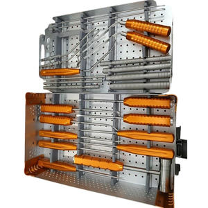 Juego de Instrumentos Quirúrgicos Manuales Reutilizables de Acero Inoxidable UBE Spine GS-DF-0010 Clase II con Agarre para Espejo Endoscópico Unilateral - Product Image 1
