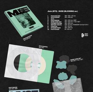 BTS Jimin (BTS) MUSE K-Pop Música CD Plástico y Papel Idioma Coreano Para Todas las Edades - Product Image 4