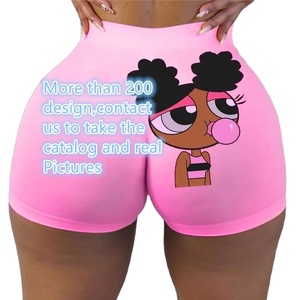 Wholesale 100% Customize <b>Shorts</b> For <b>women</b> With Sublimation Elastic Waist Fastly Dry <b>Short</b> Gym Fitness Athletic Sports <b>Shorts</b> - Product Image 6