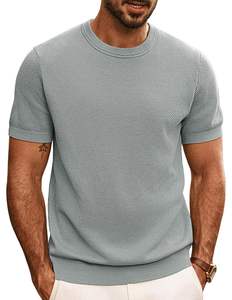 T-shirts pour hommes à manches courtes, coupe classique, de haute qualité, personnalisés OEM, écologiques, en coton 220g, fabrication en gros - Product Image 1