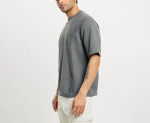 Nouveau T-shirt en jersey 100 % coton pour homme, 220 g, grammage lourd, personnalisable avec logo, respirant, séchage rapide, anti-boulochage, grande taille - Product Image 2