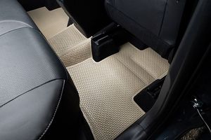 Tapis de sol de voiture en PVC de 5 mm d'épaisseur, ensemble complet de 5 pièces, imperméables, antidérapants, anti-odeurs, faciles à nettoyer pour berline - Product Image 5