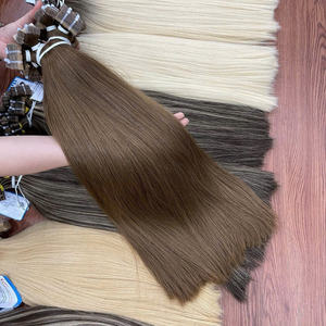 Extensiones de Cabello Humano Vietnamita Virgen de Alta Calidad, con Cinta Adhesiva, Doble Trama, Precio de Fábrica al Por Mayor - Product Image 4