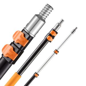 Robusta Asta Telescopica in Alluminio 4 FT 1.76 Multiuso con Chiusura a Scatto in Metallo - Product Image 5