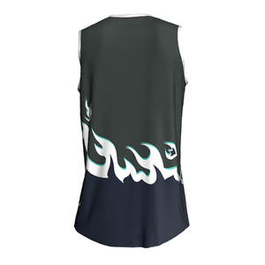 Maillot de basket-ball unisexe de haute qualité, taille plus, séchage rapide, respirant, personnalisé, réversible - Product Image 6