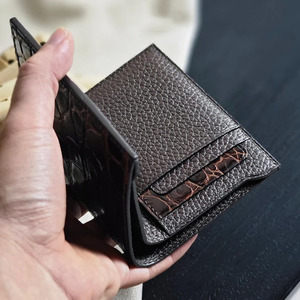 Portefeuilles en cuir pour hommes de haute qualité, fins, sécurisés RFID, fournisseur en gros, portefeuilles de mode sur mesure de qualité supérieure pour l'exportation, prix de gros - Product Image 3