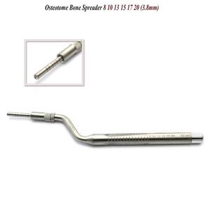 Osteótomo Separador de Huesos 8 10 13 15 17 20 3.8mm Manual de Acero Inoxidable con Empuñadura Moleteada Instrumento Quirúrgico Dental Certificado CE Clase - Product Image 1