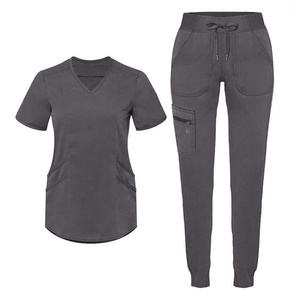 <b>doctor</b> scrub <b>set</b> hospital uniform gown <b>doctor</b> top pent <b>set</b> - Product Image 4