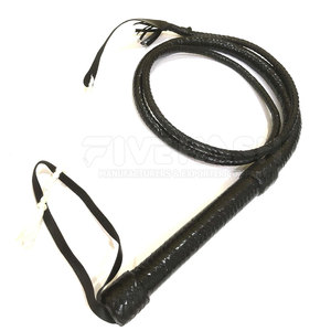 Fouet en cuir haute performance, cuir véritable, design durable, prise ferme, utilisation flexible pour l'entraînement en extérieur - Product Image 6
