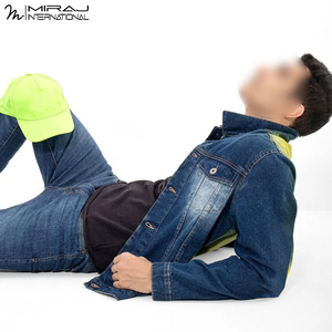 Customized Made Best Supplier Competitive Price New Arrival Unique Design Denim <b>Jacket</b> Breathable Denim <b>Men's</b> Denim <b>Jackets</b> - Product Image 6