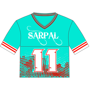 Camiseta Deportiva de Malla para Hombre, Cuello en V, Corte Regular, Personalizada de Calidad Profesional, con Patrón Bordado, Lisa, para Fútbol, Running y Equipos - Product Image 1