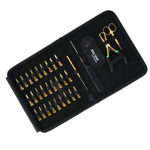 Kit completo de herramientas para extensiones de cabello con microperlas, alicates removedores, gancho para extraer cabello, tijeras de corte y pinzas de seccionamiento. - Product Image 1