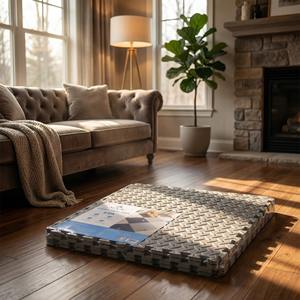 Tapete de Seguridad de Espuma EVA de 60x60cm x 10mm – Tapete de Juego Suave Encastrable para Jardín de Niños y Área de Juegos Infantiles - Product Image 1