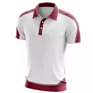 Polo de Alta Calidad para Hombre, 100% Algodón, Estampado, Transpirable, Manga Corta, Informal, con Logotipo Personalizado, Venta al Por Mayor - Product Image 1