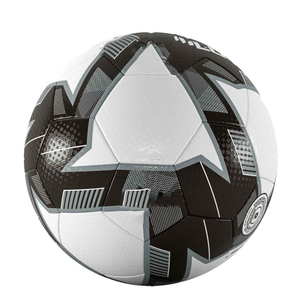 Balón de Fútbol con Patrón de Estrellas Blancas y Negras, Cosido a Máquina, Duradero, para Entrenamiento en Interiores y Exteriores - Product Image 5