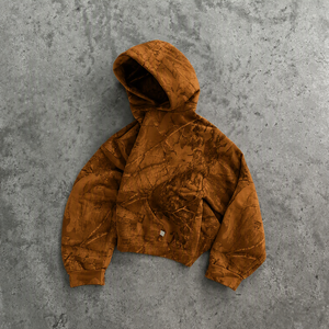 Sweat-shirt à capuche zippé pour homme, coupe ample, tricoté, 100 % coton, décontracté, éco-responsable, streetwear, vêtements d'hiver - Product Image 3