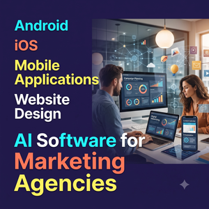 แอปพลิเคชันมือถือ Android iOS การออกแบบเว็บไซต์ ซอฟต์แวร์ AI สำหรับบริษัทการตลาด ซอฟต์แวร์ AI ERP CRM ปลั๊กอิน WordPress Shopify - Product Image 2