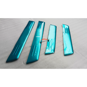Plaque <span class=keywords><strong>de</strong></span> <span class=keywords><strong>seuil</strong></span> <span class=keywords><strong>de</strong></span> <span class=keywords><strong>porte</strong></span> extérieure en acier inoxydable, protection <span class=keywords><strong>de</strong></span> <span class=keywords><strong>seuil</strong></span> extérieur pour Toyota Fortuner 2015-2019, bande <span class=keywords><strong>de</strong></span> protection anti-rayures - Product Image 4