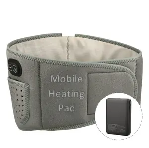 Điện thoại di động nhiệt Chăn điện Massager sưởi ấm Pad rung nóng pad với Massager chức năng