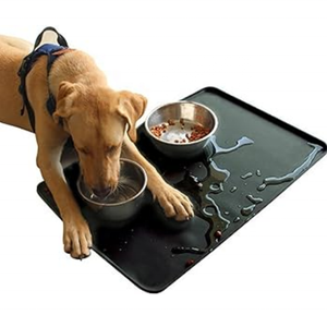 Pet <b>Feeding</b> <b>Mat</b> for <b>Dog</b> Silicone <b>Dog</b> Food <b>Mat</b> Placemat <b>Feeding</b> <b>Mat</b> Waterproof - Product Image 3