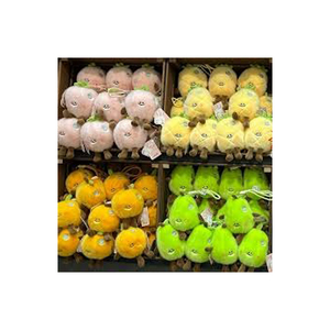 Plush Fruit <b>Toys</b> Banana Strawberry Pineapple Orange Grape Lemon <b>Soft</b> <b>Stuffed</b> Animal For Kids Age 2 To 4 Years Unisex - Product Image 6