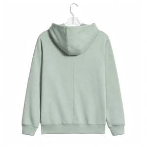Sweat à capuche d'hiver tricoté 100 % coton respirant 340 GSM pour hommes GYM Active, style le plus récent, couleur unie, personnalisable, vente en gros - Product Image 6
