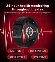 Orologio GPS Tracker per la sicurezza degli anziani 4G SOS Call L10N Fall Alarm LBS cardiofrequitore smartwatch sanitari (versione alta)