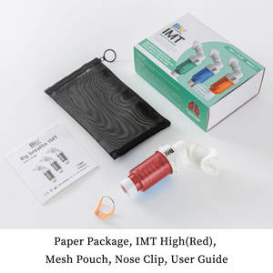 Tanque de oxígeno hecho en Corea IMT, dispositivo de fortalecimiento de la respiración para ejercicios de pulmón alto para equipo de entrenamiento de natación y buceo y accesorios - Product Image 3