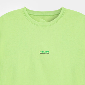Camiseta de Manga Corta para Hombre Naimat Abbas Industries, Corte Regular, Cuello Redondo, Informal, de Algodón Jersey, Transpirable, con Diseño de Letras Impresas - Product Image 6
