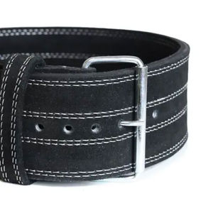 Ceinture de musculation en cuir synthétique respirante de haute qualité 2024, robuste, avec sangle personnalisable, pour la musculation et le fitness - Product Image 4