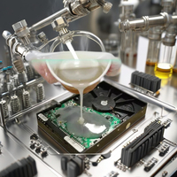 LP3928 Caoutchouc de silicone liquide à deux composants supplémentaires thermoconducteurs pour composant électronique et source d'alimentation