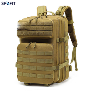 Short Trips Riding Tactical <b>Backpack</b>-Waterproof <b>Nylon</b> Camouflage Polyester Lining Fashion Style Unisex Use 36-56L Capacity - Product Image 4