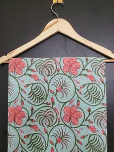 Tela de Algodón Tricotada Estampada a Mano, Suave, Ligera, de Alta Calidad, Ecológica, para Confección de Vestidos para Niñas y Mujeres, Ideal para Regalo - Product Image 2