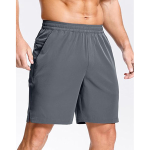 Pantalones Cortos Deportivos para Hombre, Tejido de Malla Transpirable con Tecnología de Secado Rápido, Cintura Elástica con Cordón, Bolsillos Laterales - Product Image 1