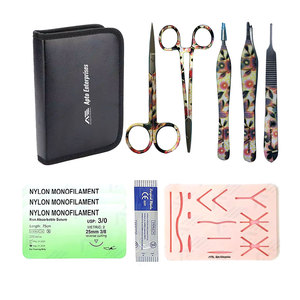 Complete Surgical <b>Kit</b> Professional Surgical <b>Sutur</b> <b>Kit</b> Medic Instrument Tools Customized Complete <b>Suture</b> Practice Training <b>Kit</b> - Product Image 1