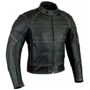 Chaqueta de Motociclismo de Cuero para Hombre, Personalizada, de Alta Resistencia al Agua y Transpirable, para Deportes al Aire Libre de Invierno - Product Image 1