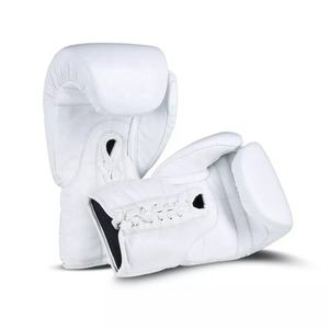 OEM Custom PU Leather Boxing Gloves Sparring 7oz Training Full Finger <b>Open</b> Palm UFC Martial Art Professional Lace-<b>Up</b> 2026 - Product Image 2