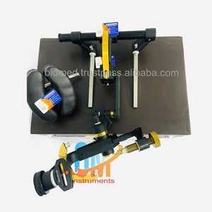 Mayfield-Ensemble de pinces à crâne en acier inoxydable de haute qualité, revêtement noir, neurochirurgie, cerveau, trois broches, autoclave réutilisable - Product Image 3