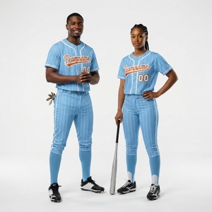 Maillot de baseball personnalisé avec logo de marque, sublimation haute qualité, vêtements d'équipe, maillot de softball - Product Image 2