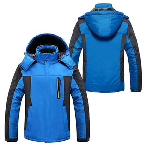 Veste de ski softshell unisexe imperméable coupe-vent doublée de polaire thermique pour homme et femme, à capuche, pour activités de plein air, snowboard, hiver, tactique - Product Image 6