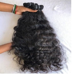 High Quality 12AAA Grade Aligned Indian Hair Bundles Double Drawn Raw Virgin Cuticle Factory Wholesale Human <b>Extension</b> Vendors - Product Image 1
