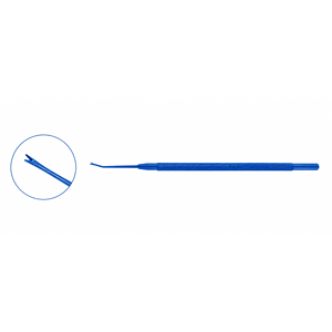 Instrumento Quirúrgico Oftálmico Bechert Nucleus Rotator con Cubierta de Titanio Azul para Manipulación Controlada del Núcleo de la Lente - Product Image 1