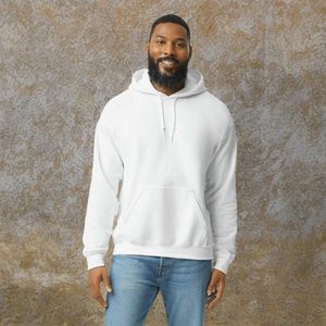 Sudadera con Capucha Básica para Hombre, Color Sólido, 100% Algodón, Manga Larga, Ropa Casual de Invierno, Precio con Impresión Personalizada - Product Image 4