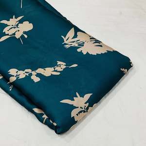 Tela estampada, tela de poliéster, tela de algodón, tela con estampado digital para vestidos, tela para prendas de vestir, venta al por mayor, exportación, suministro para compradores - Product Image 1