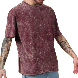 Camiseta de Hombre de Alta Calidad con Lavado Ácido, Transpirable, con Color Personalizado a Precio de Mayoreo - Product Image 3