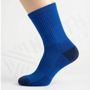 Chaussettes de sport de compression anti-frottement, rembourrées, respirantes, durables, performantes, douces, couleur personnalisable, ajustement parfait, par paire - Product Image 3