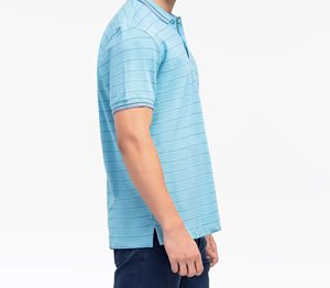 Camiseta de Manga Corta para Hombre, Tejido Waffle Transpirable, Antiencogimiento, Secado Rápido, Premium, Sólida, 200g, Algodón de Alta Calidad, OEM, Ropa al por Mayor - Product Image 5