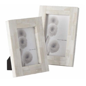 High Quality Black Bone Horn <b>Picture</b> Photo <b>Frame</b> Decorative Display Bone Horn Photo <b>Frame</b> Antique Design in Wholesale Price - Product Image 2