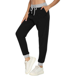 Pantalones Deportivos Planos de Invierno para Mujer, Hechos a Medida, Informales, Transpirables, Ligeros, de la Mejor Calidad, Poliéster/Algodón - Product Image 5